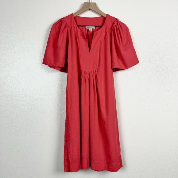 Philosophy Red Orange Dress - Picture 1 of 8